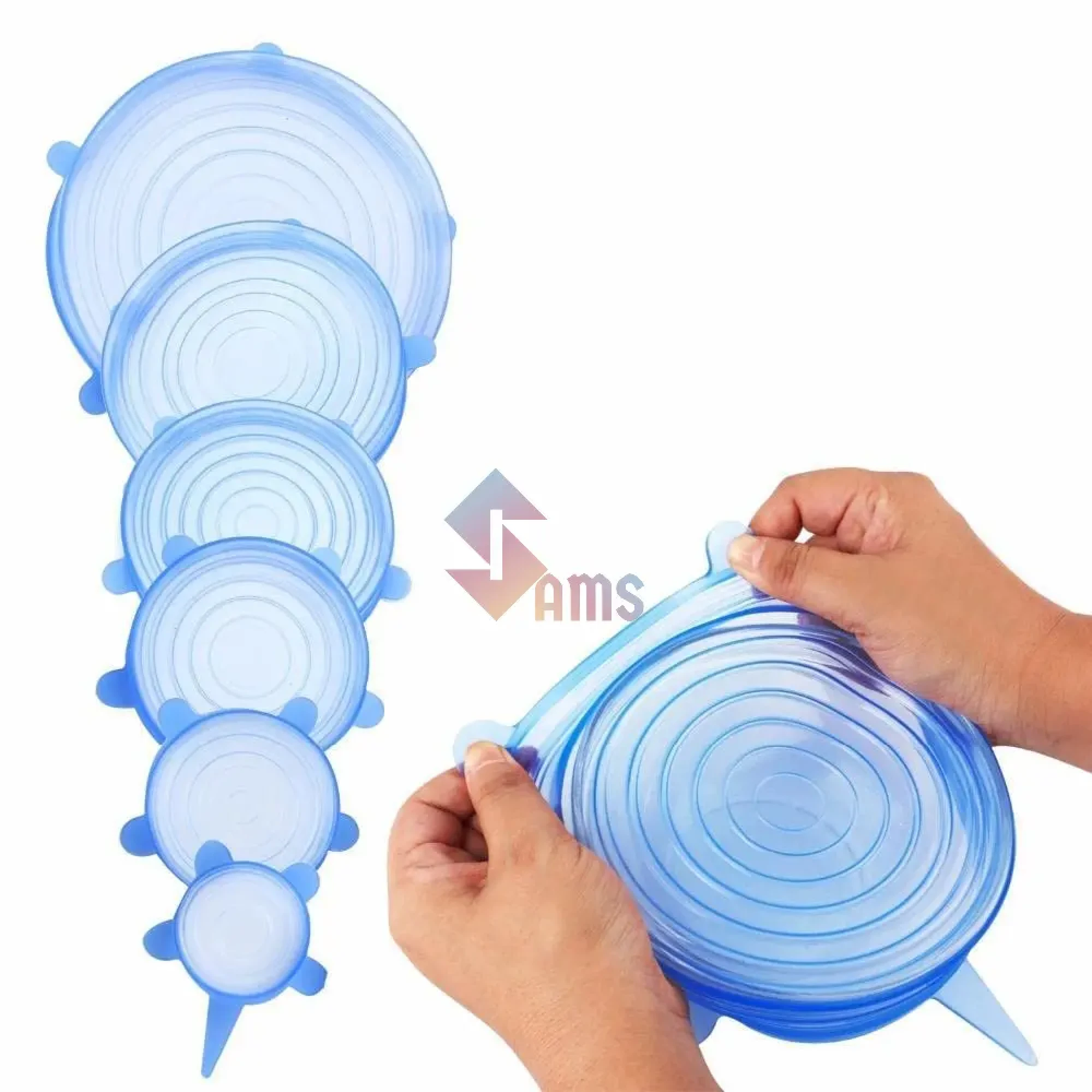 Silicone Stretch lids 6pcs.webp